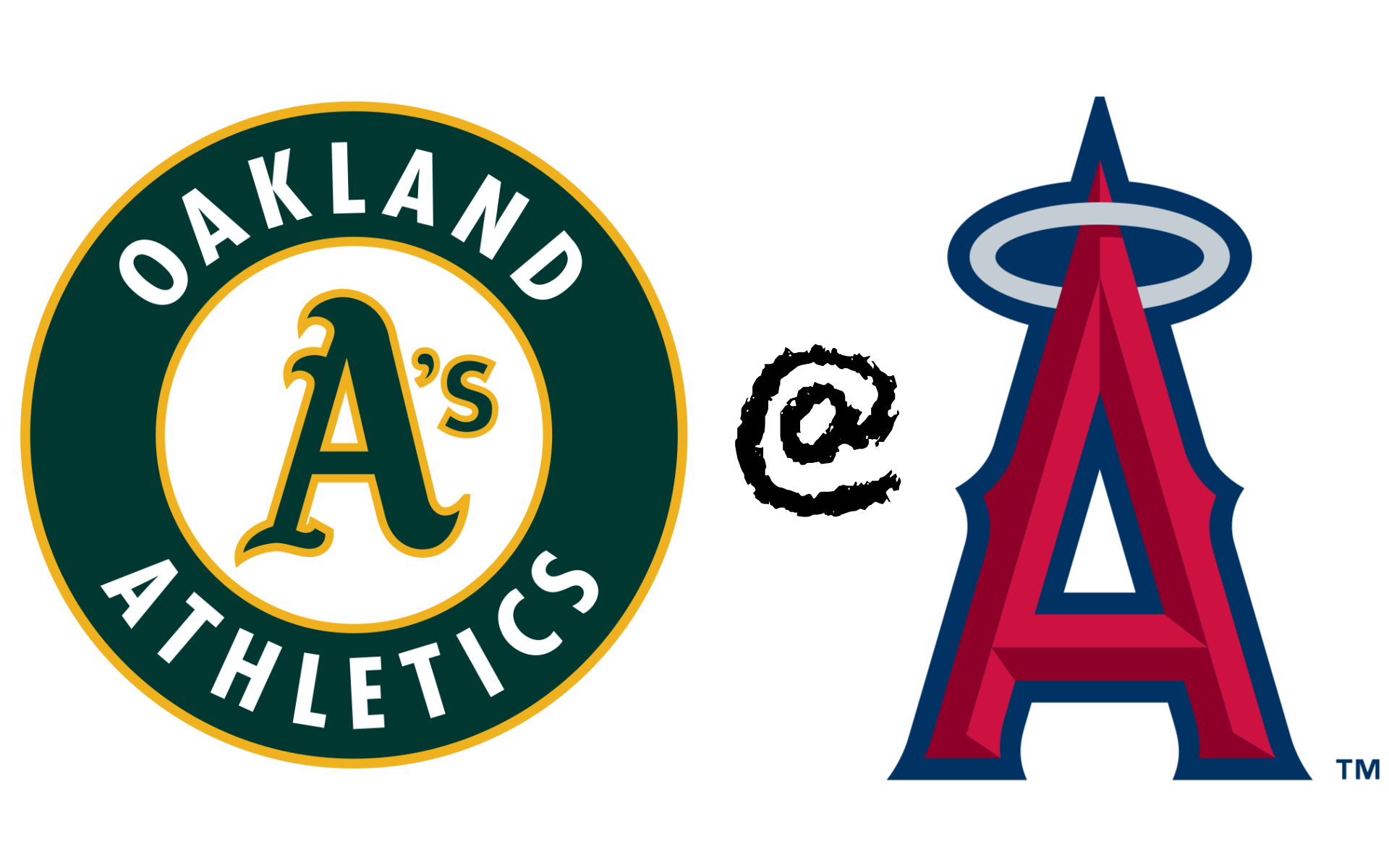 A's @ Angels