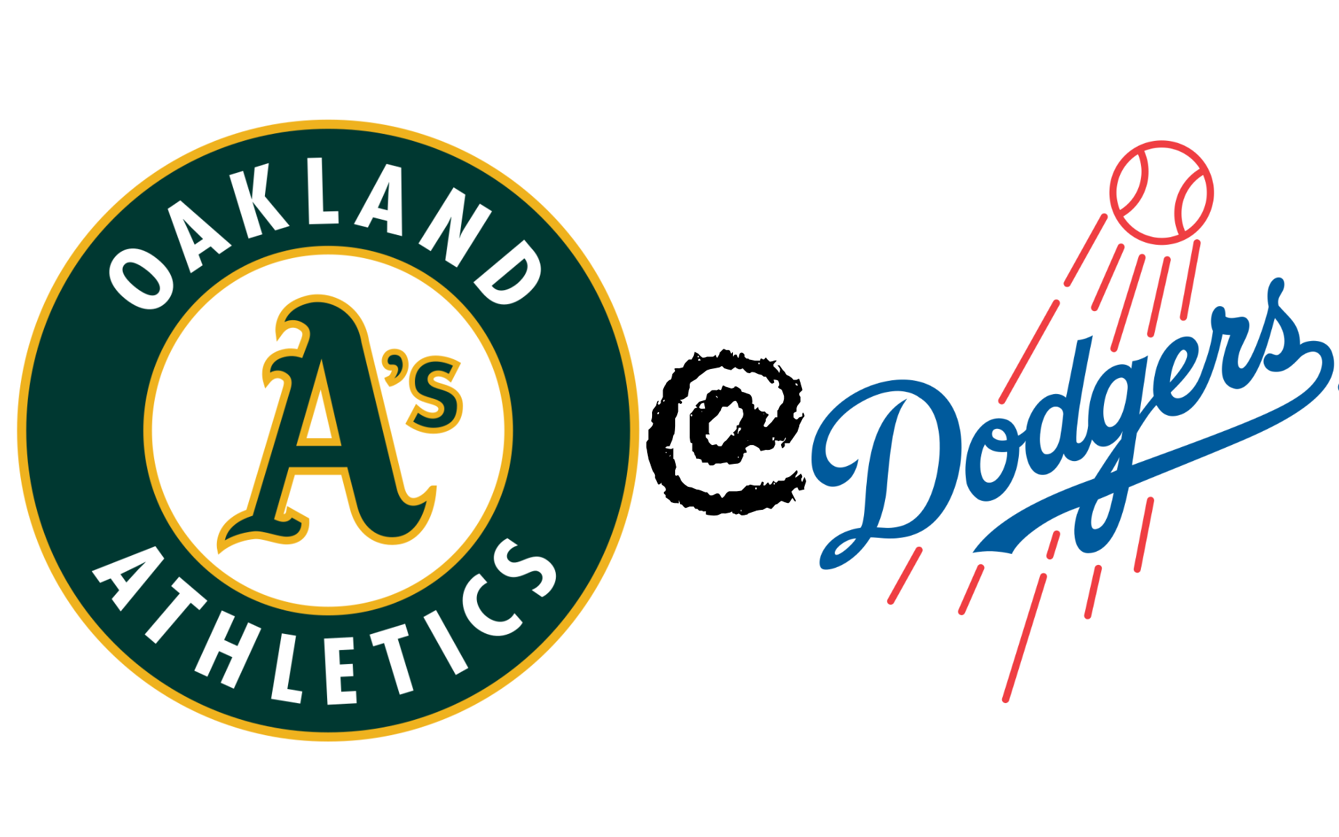 A's @ Dodgers