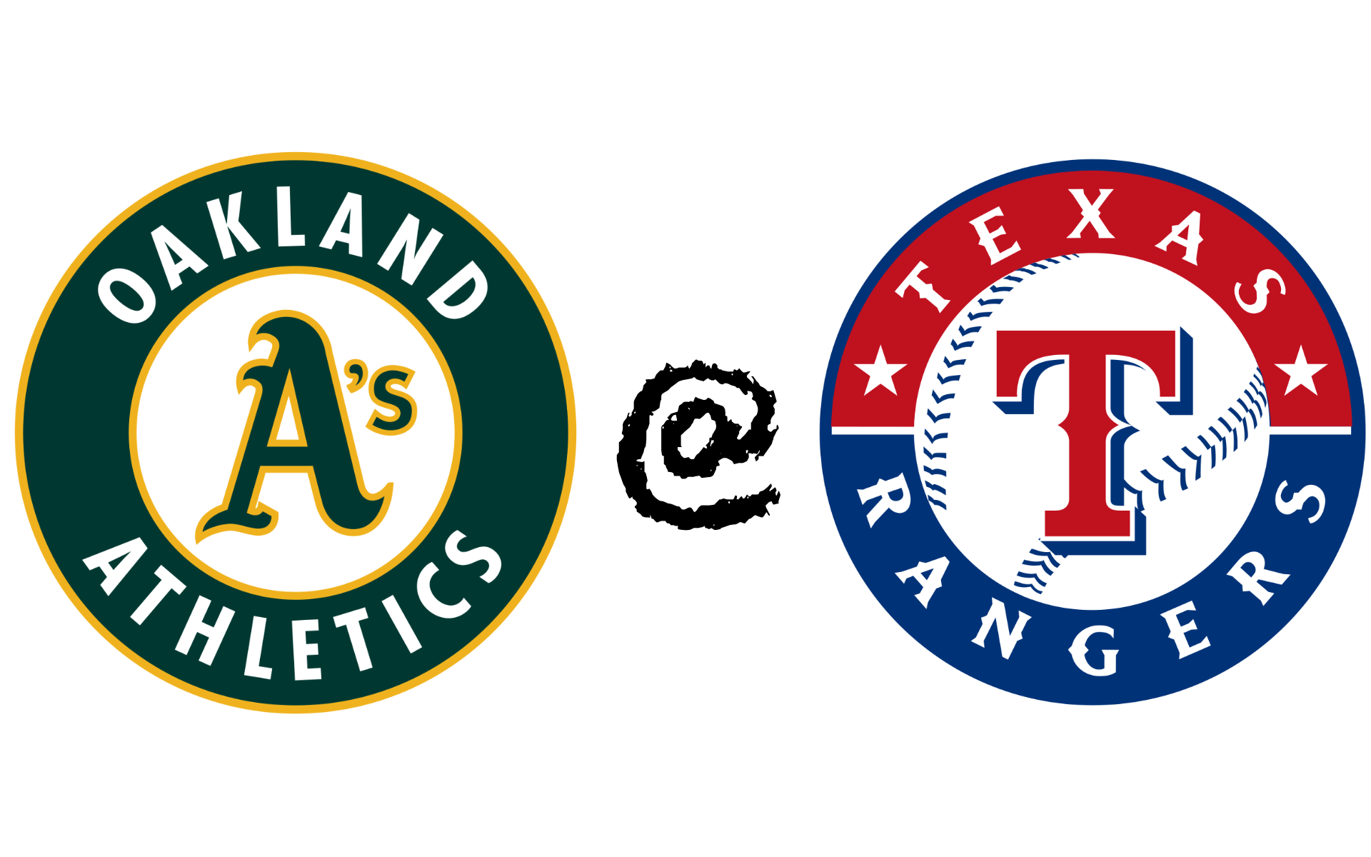 A's @ Rangers